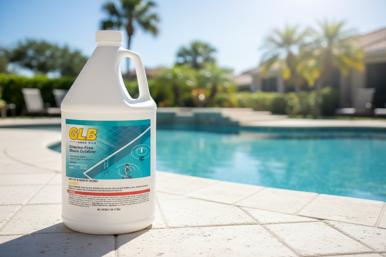 AQUASILK CHLOR. FREE OXIDIZER-4/CS 1 GAL