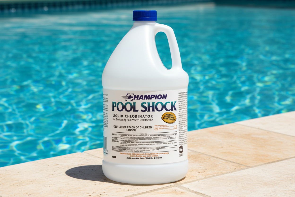 CHAMPION 12.5% LIQUID CHLORINE