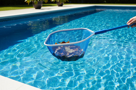 LEAF RAKE ALUMINUM FRAME W/ POLY NET