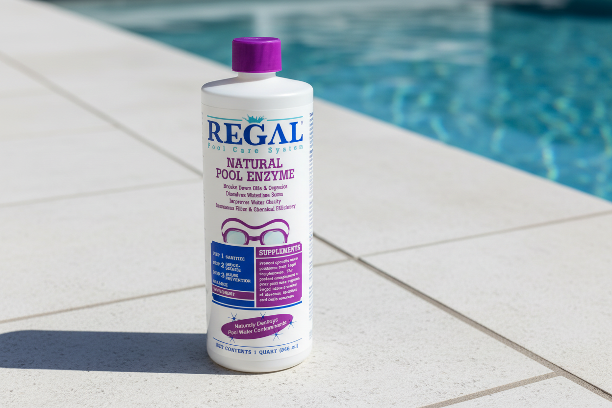 REGAL NATURAL POOL ENZYME QT