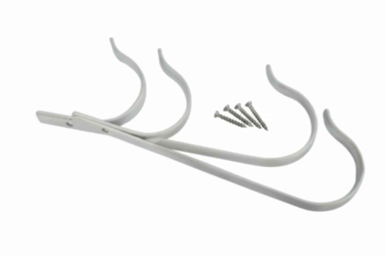 ALUM POLE HANGER W/ SCREWS