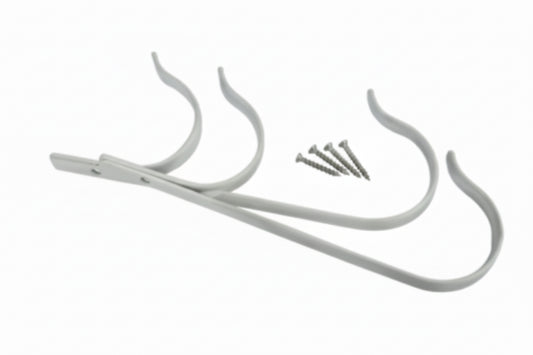 ALUM POLE HANGER W/ SCREWS